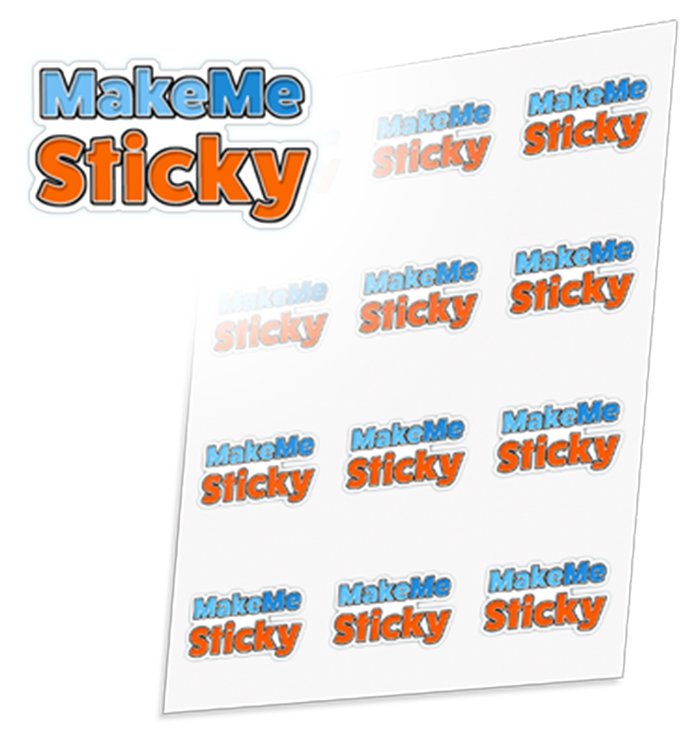 die-cut labels pages